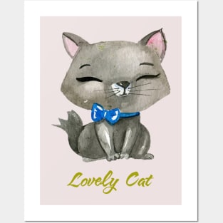 Lovely cat Posters and Art
